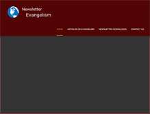 Tablet Screenshot of newsletterevangelism.com